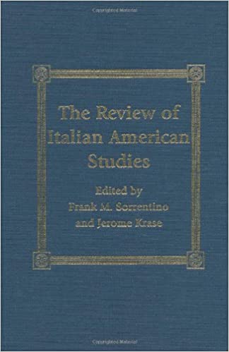 Book Cover: The Review of Italian American Studies